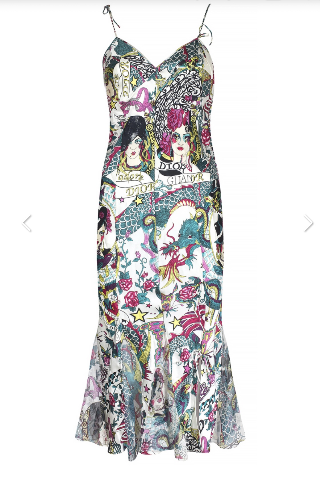 Christian Dior J'adore Runway Dress