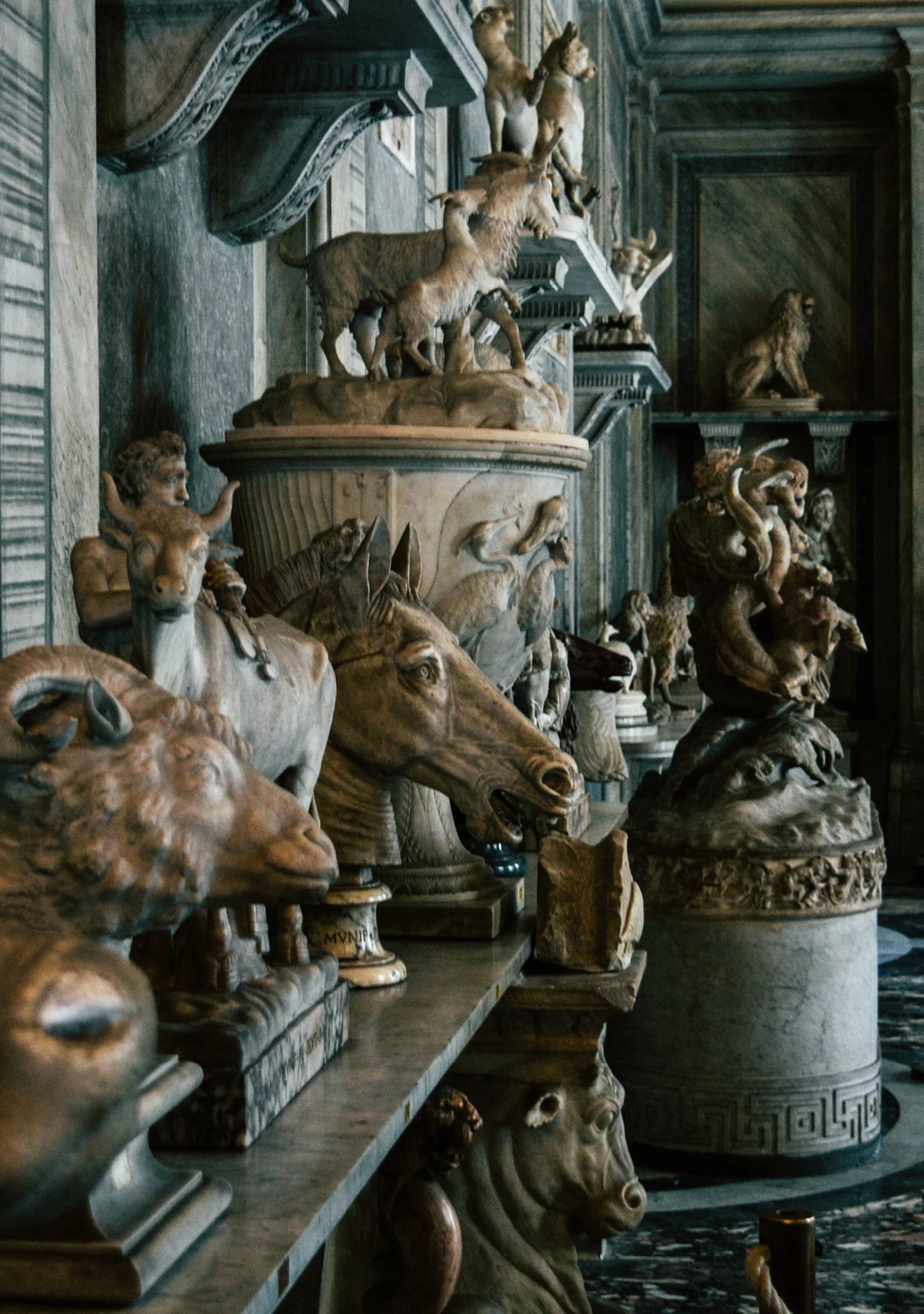 solitude at Vatican Museums