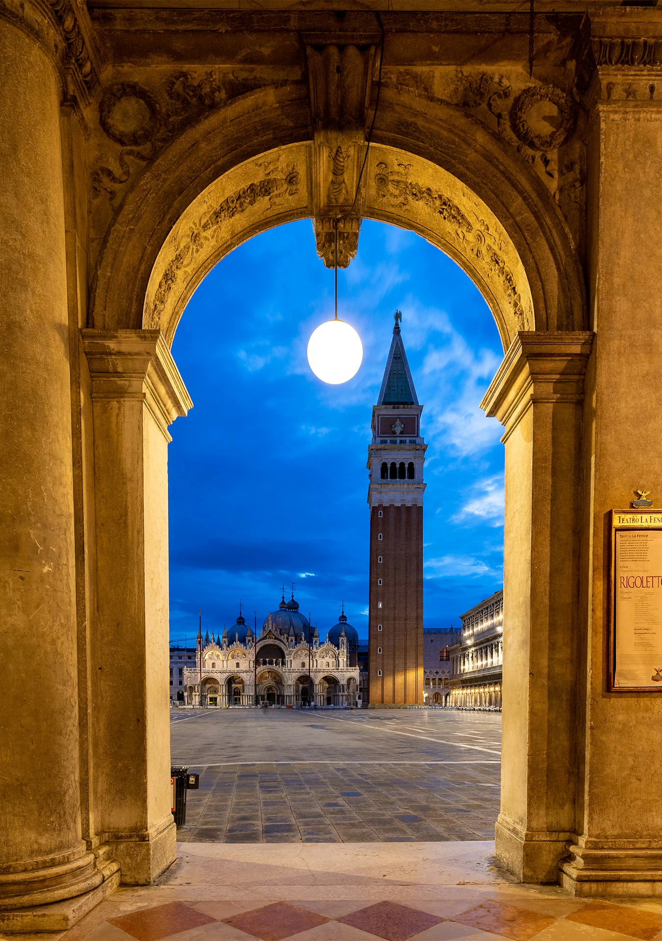 solitude at San Marco Basilica