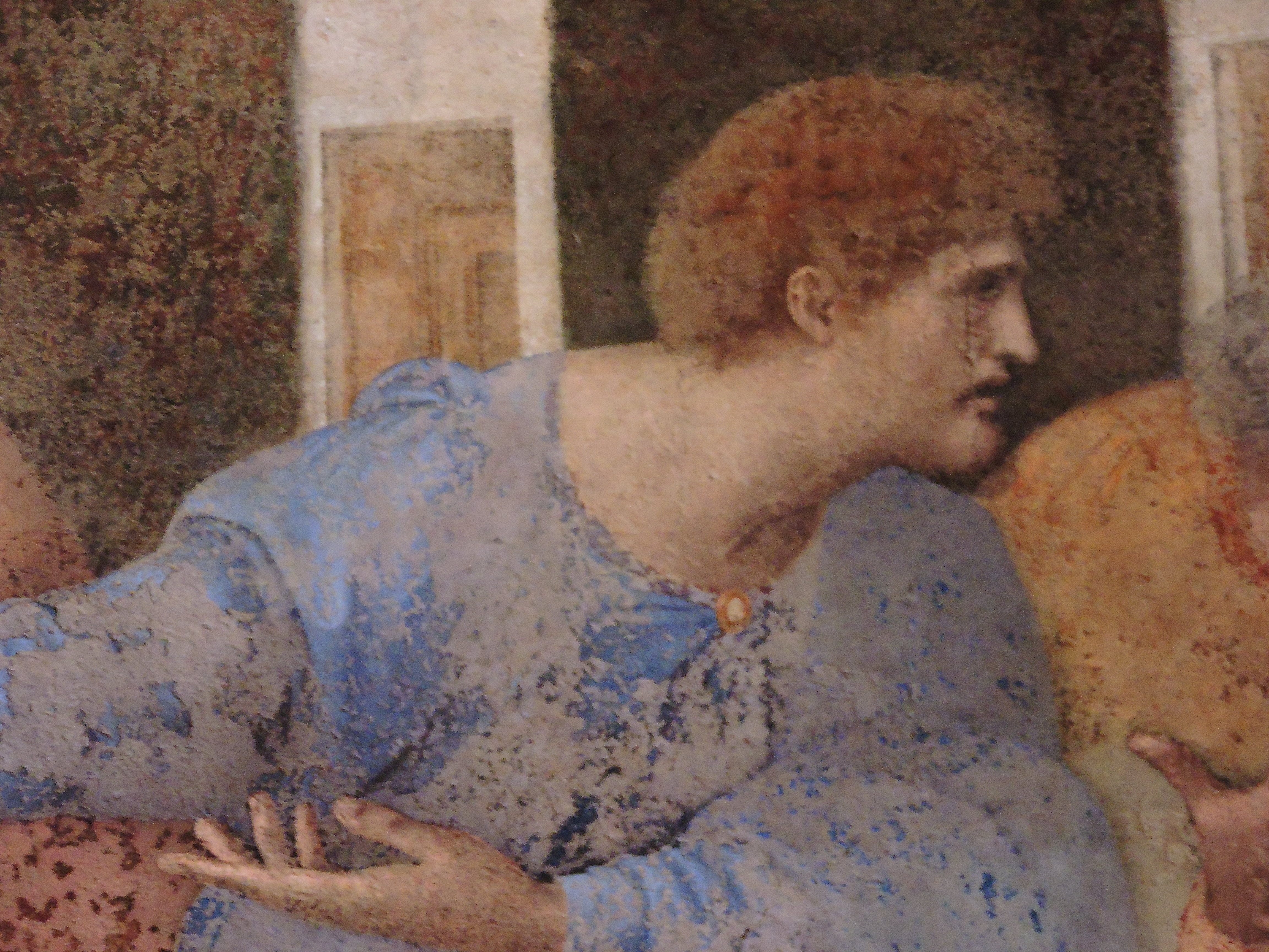 solitude at Leonardo’s Last Supper, Cenacolo Vinciano Museum