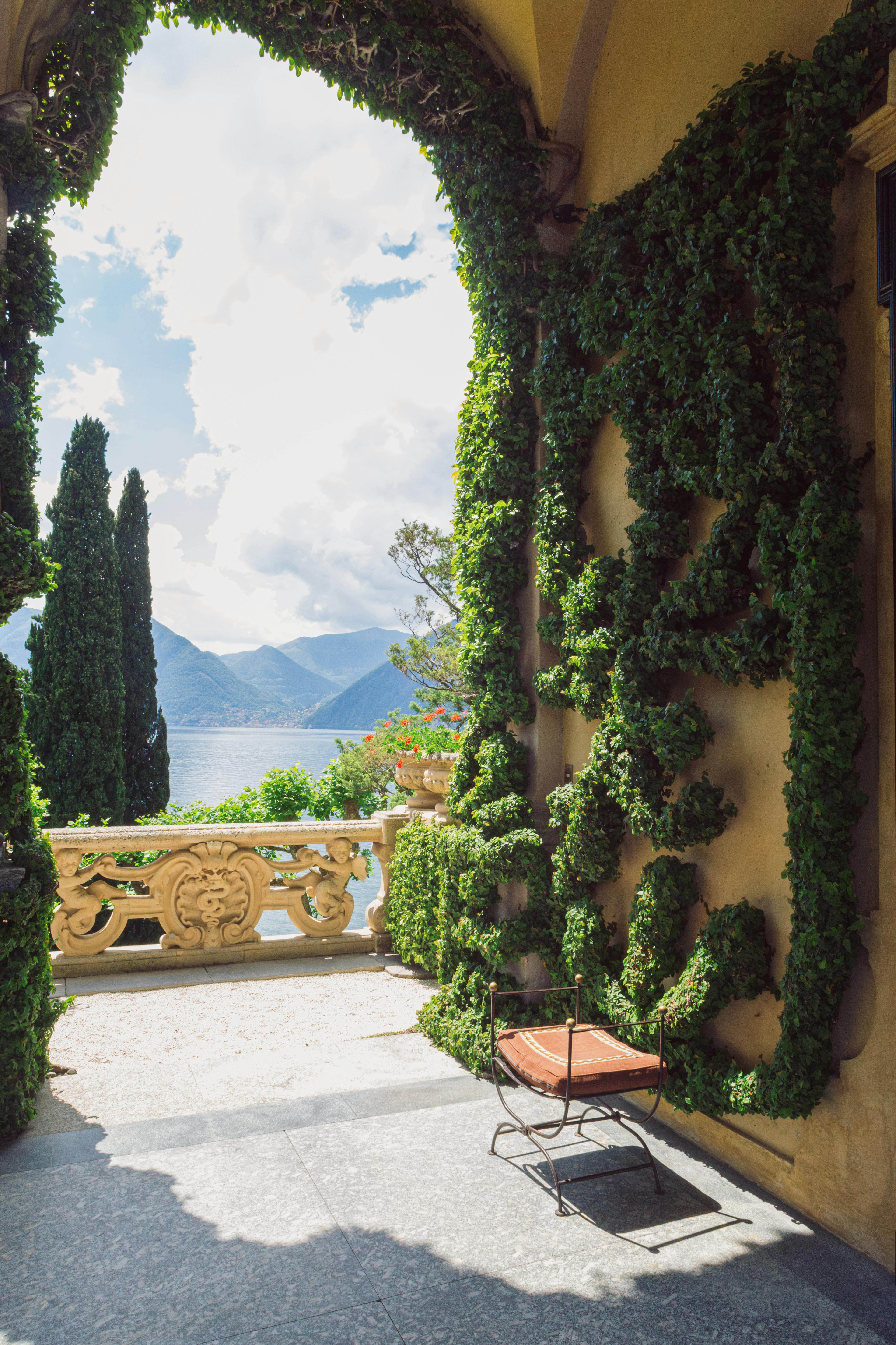 breakfast at the magnificent Villa del Balbianello
