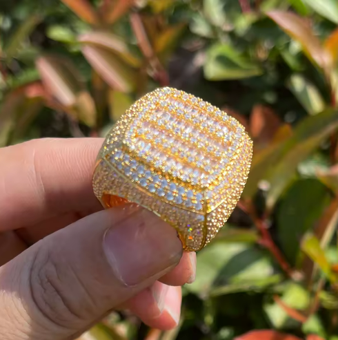 Gold and Diamond Ring