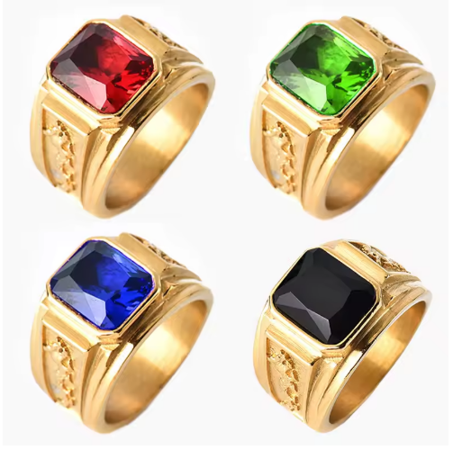 Elegant Gemstone Rings