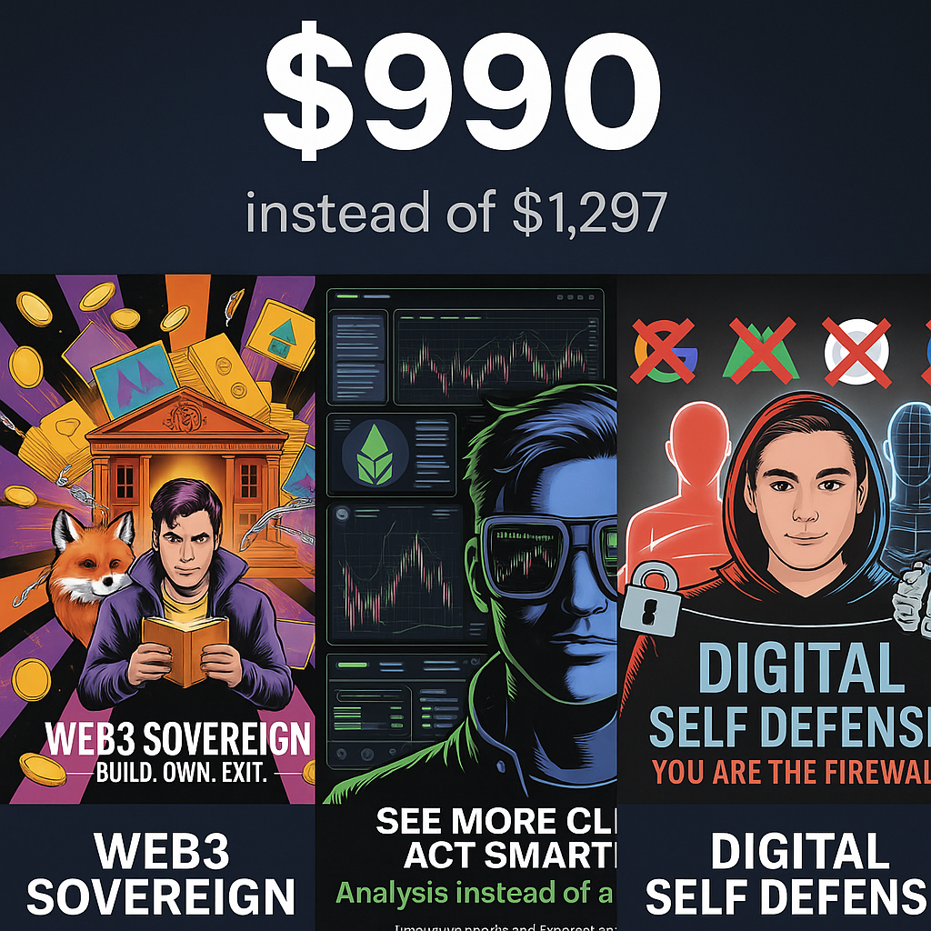 TRIPLE BUNDLE – 3 Courses. 1 Price. 0 Excuses. – Your Launchpad to True Independence