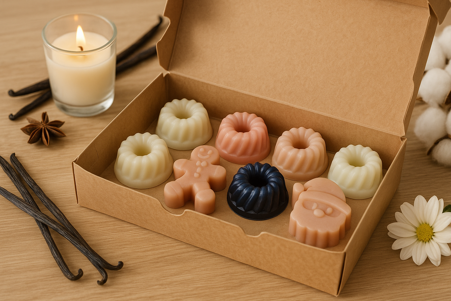 Coffret fondants parfumés