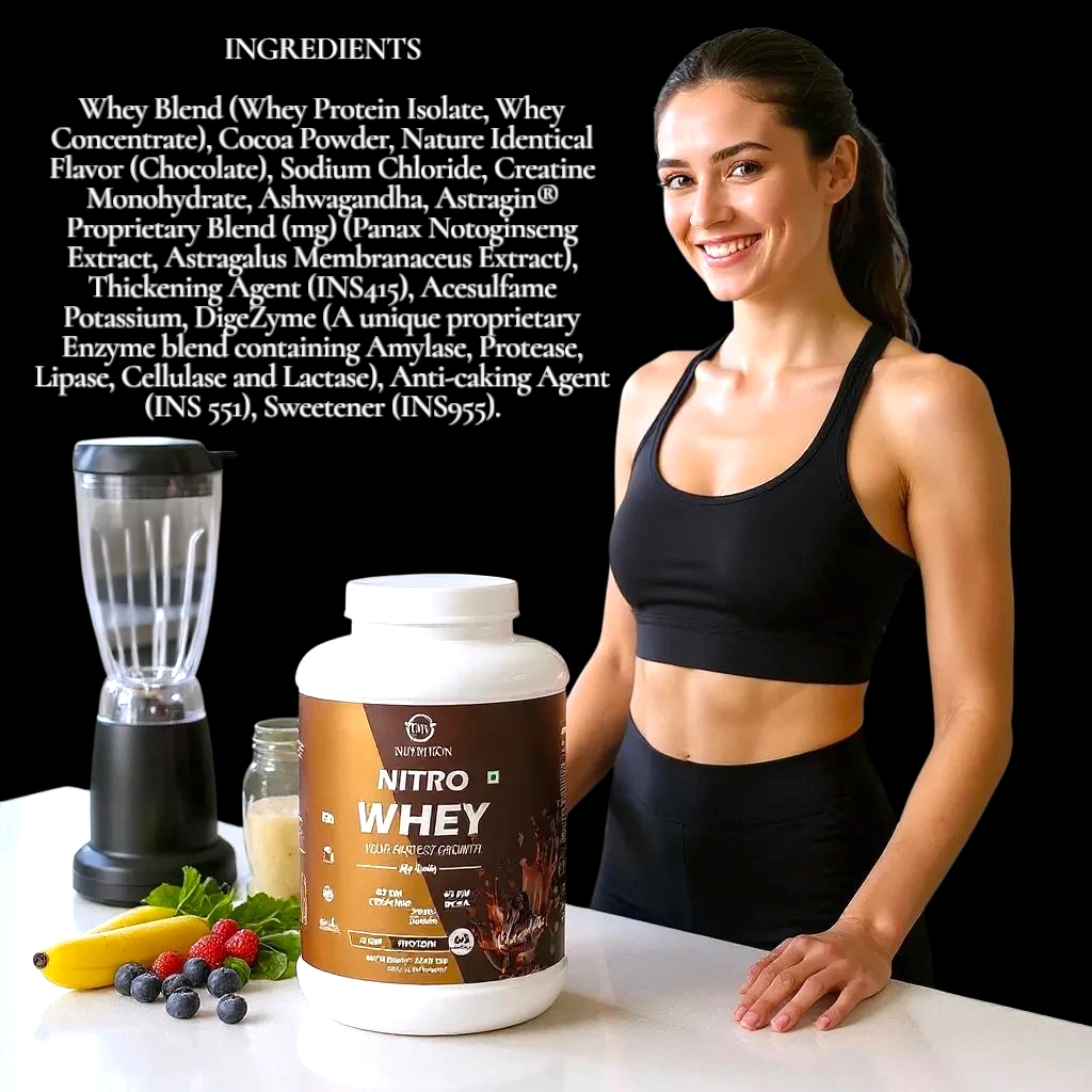 Nitro Whey Protein Powder
