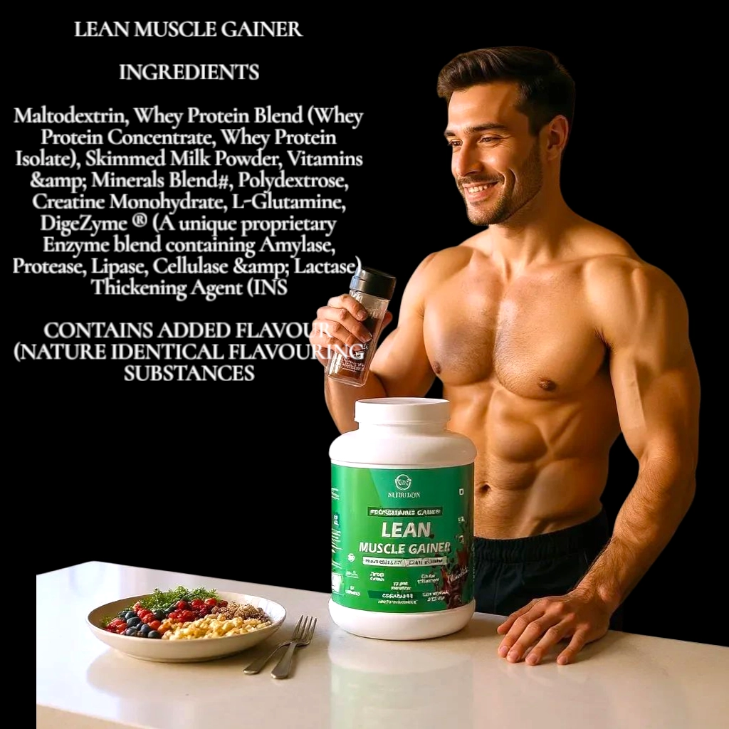 Lean Muscle Gainer by On Plus Nutrition