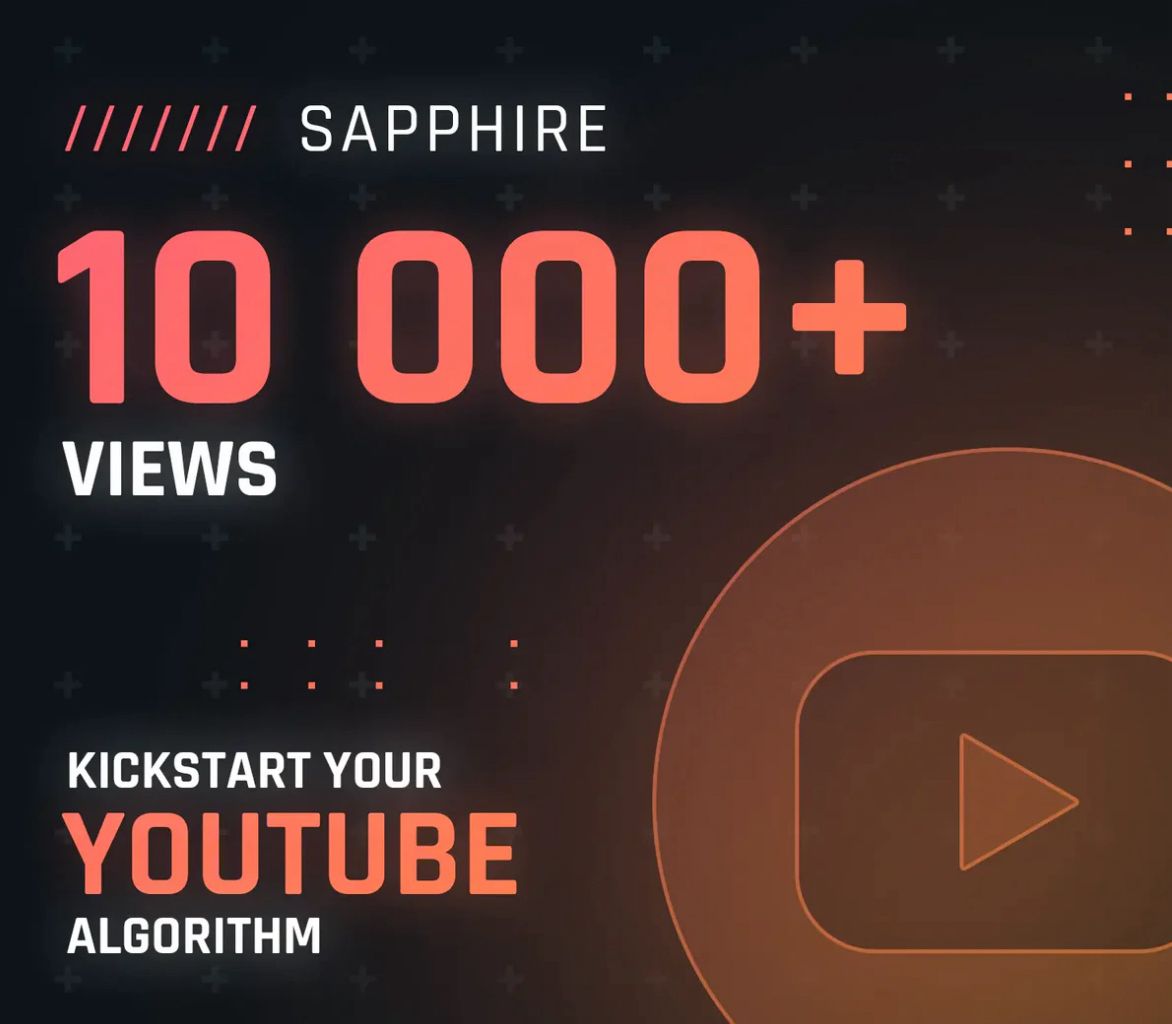 YouTube Marketing - Sapphire (10,000 + Ad Views)