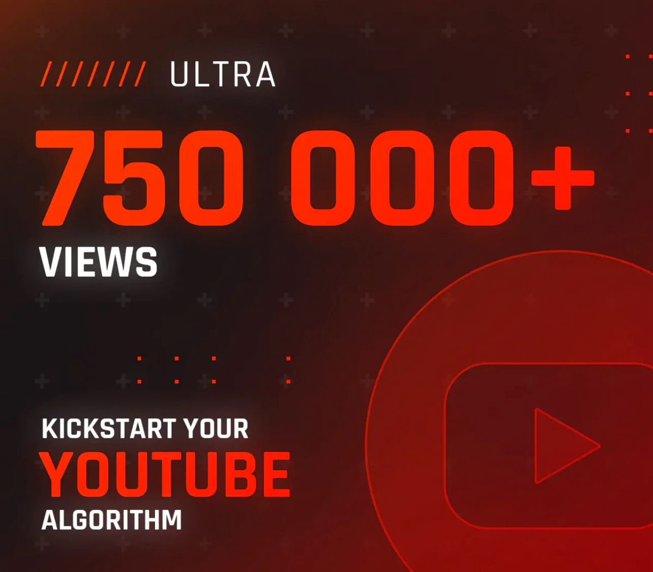 YouTube Marketing - Ultra (750,000 + Ad Views)