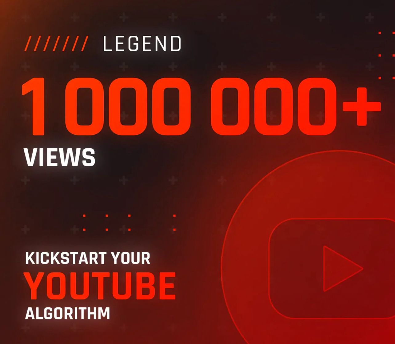 YouTube Marketing - Legend (1,000,000 + Ad Views)