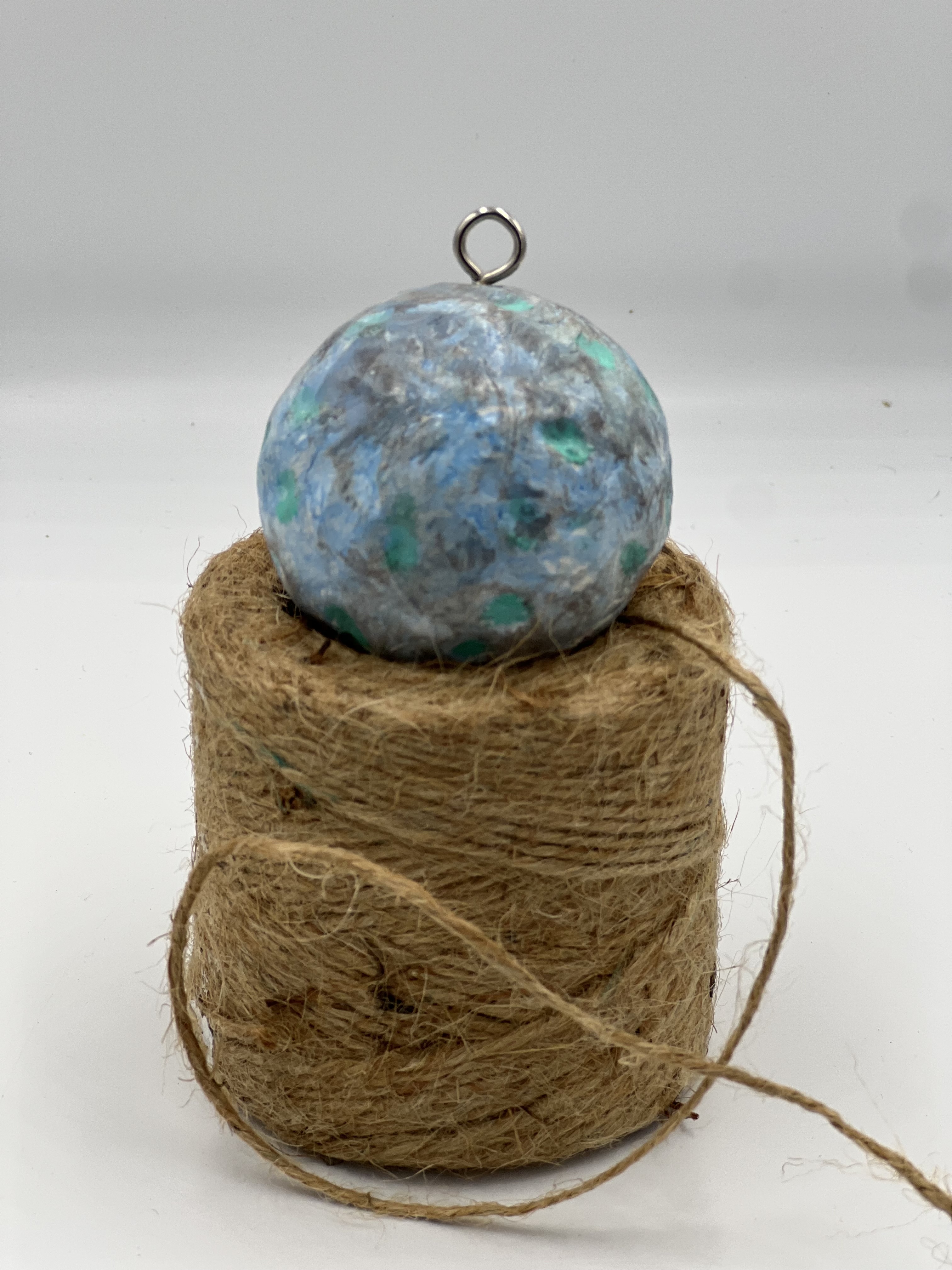 Blue World Halloween Ornament