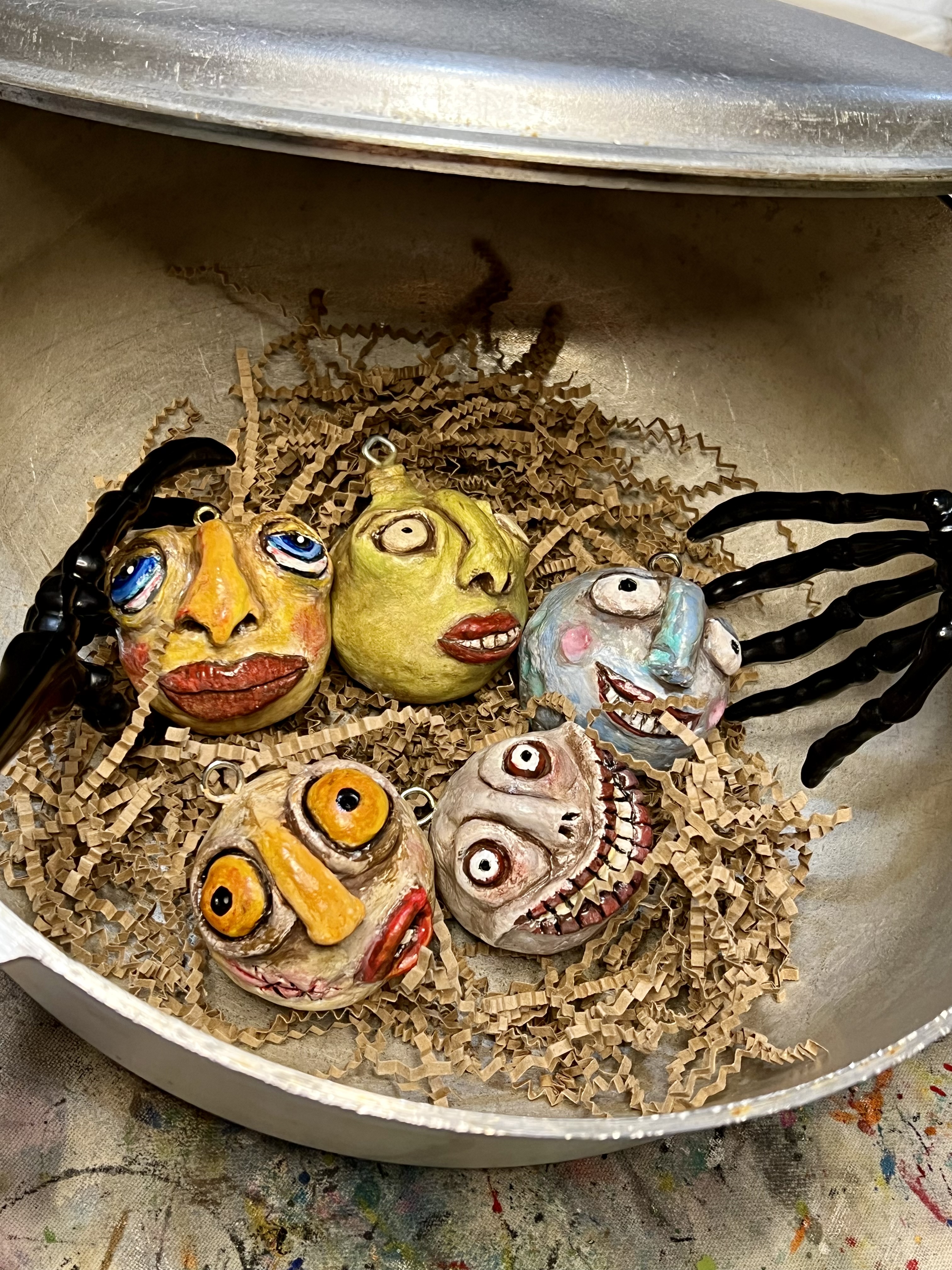 Video Tutorial Making and Painting a Monster Ornament