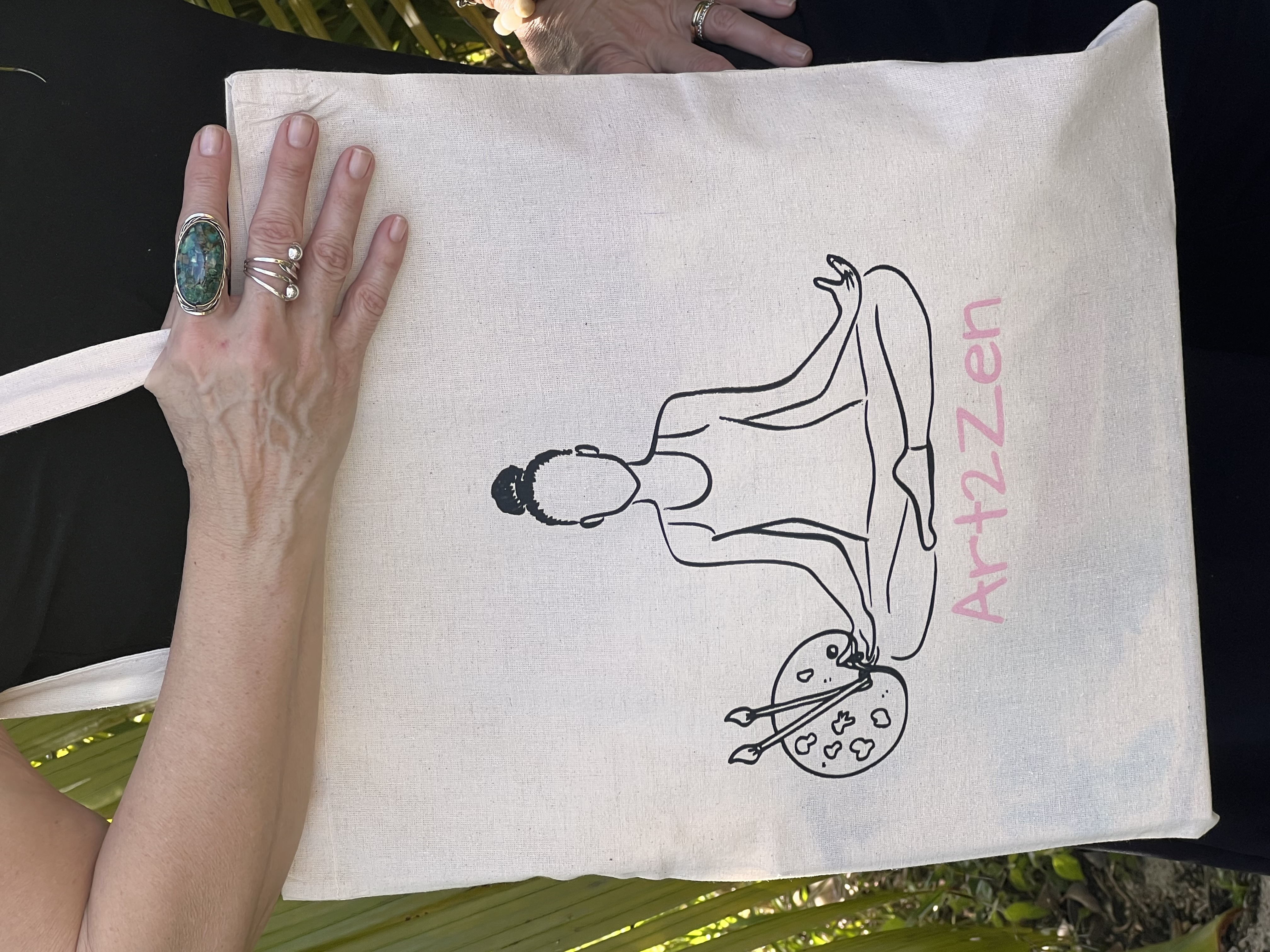 Art2Zen Canvas Tote Bag