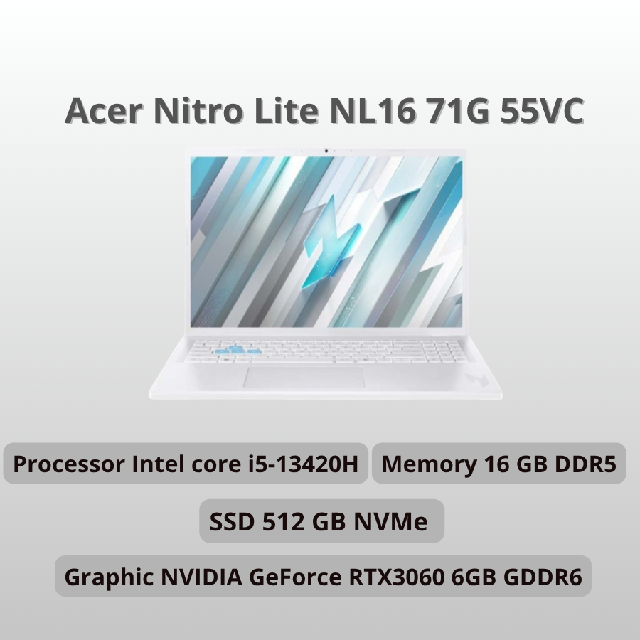 Acer Nitro Lite NL16 71G 55VC