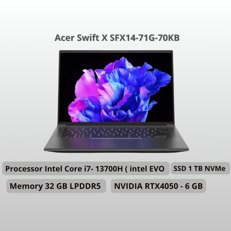 Acer Swift X SFX14-71G-70KB