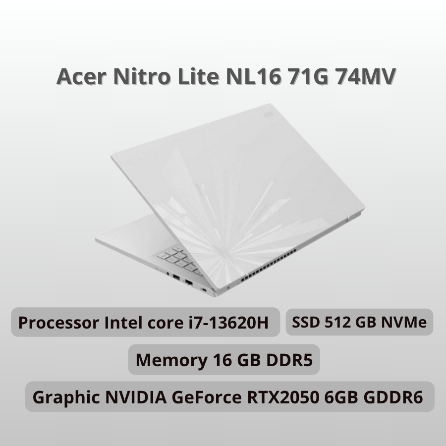 Acer Nitro Lite NL16 71G 74MV