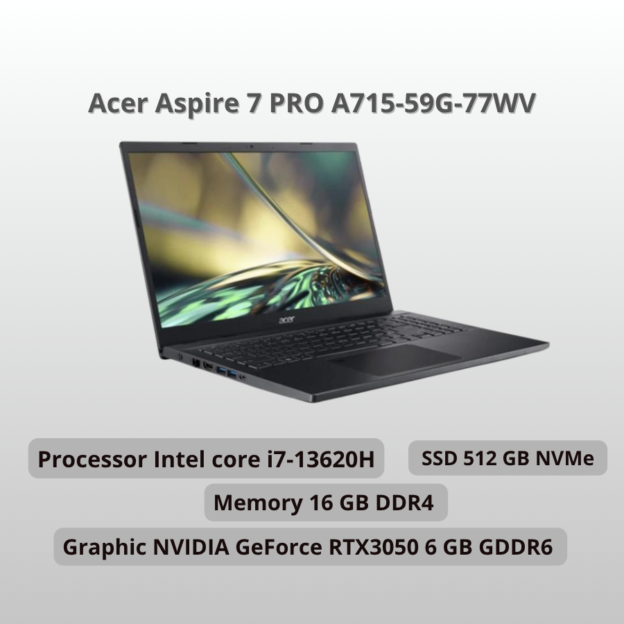 Acer Aspire 7 PRO A715-59G-77WV