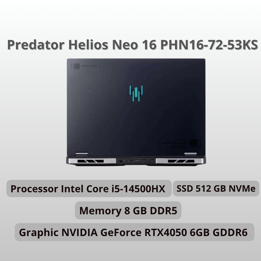 Predator Helios Neo 16 PHN16-72-53KS