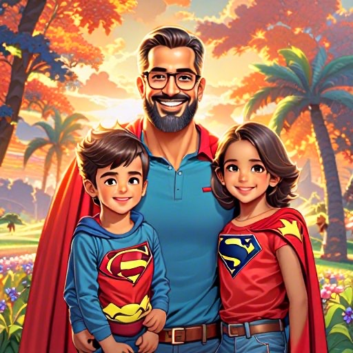 The Success of Being a Superhero: A Father Figure Through the Eyes of Your Kids