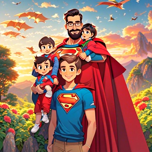 The Success of Being a Superhero: A Father Figure Through the Eyes of Your Kids