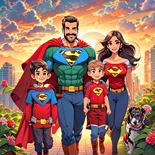 The Success of Being a Superhero: A Father Figure Through the Eyes of Your Kids