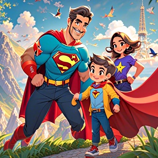 The Success of Being a Superhero: A Father Figure Through the Eyes of Your Kids