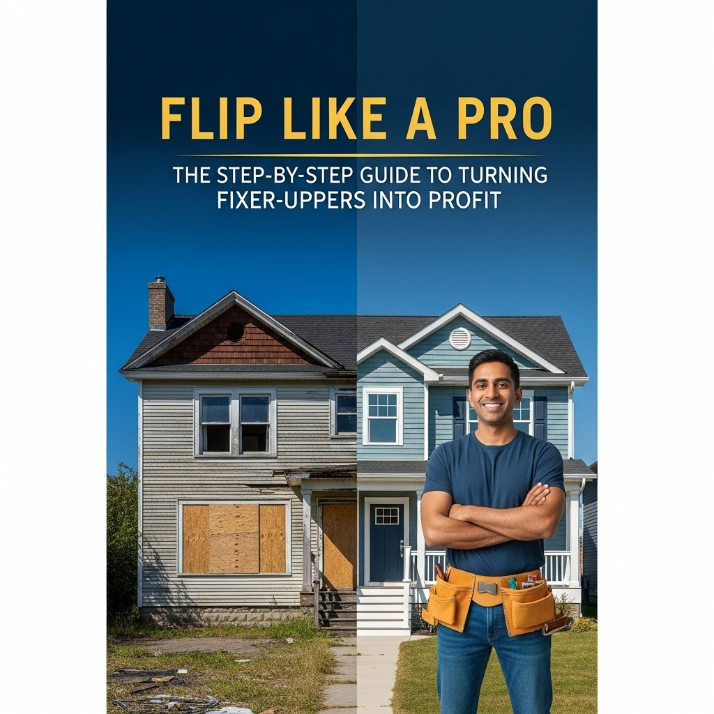 Flip Like a Pro The Step-by-Step Guide to Turning Fixer-Uppers into Profit!