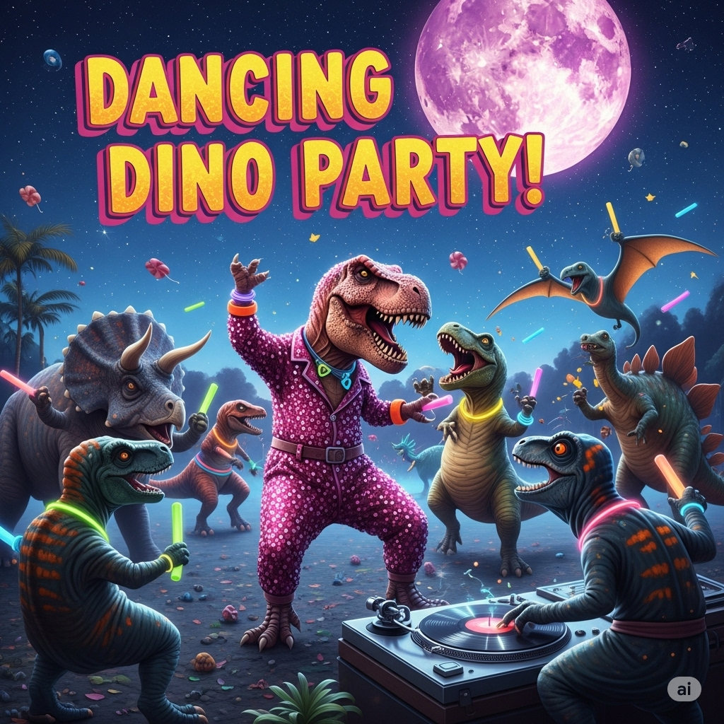 Dancing Dino Party!