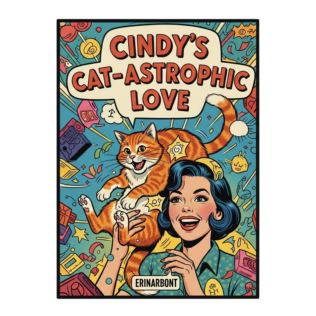 CINDY’S CAT-ASTROPHIC LOVE Song Tracks  – A Whisker-Twisting Tale of Romance Gone Paw-sibly Wrong