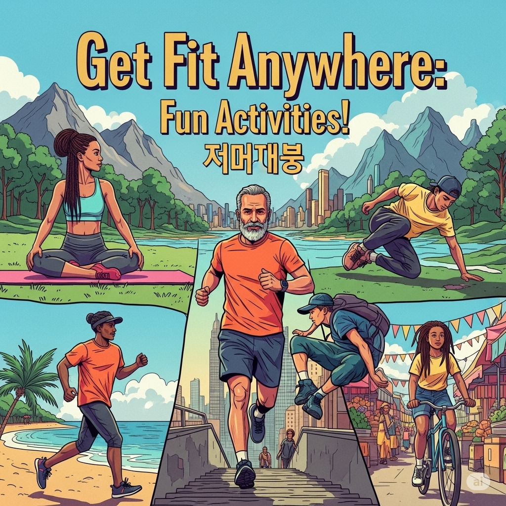 Get Fit Anywhere: Fun Activities! 🏃‍♂️💪