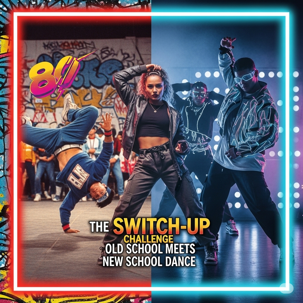 💃The Switch-Up Challenge: Old School Meets New School Dance!🕺