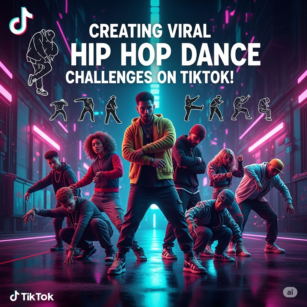🎵Creating Viral Hip Hop Dance Challenges on TikTok!🔥