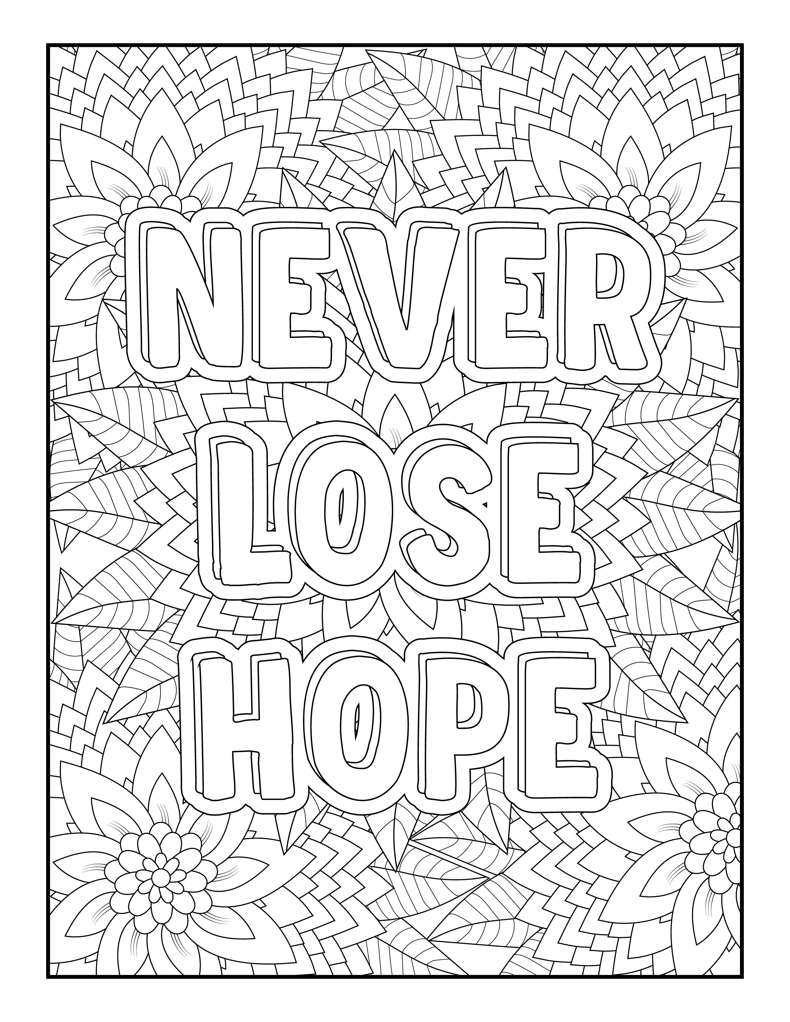 Mindful Coloring: A Therapeutic Stress-Relief Coloring Book for Adults