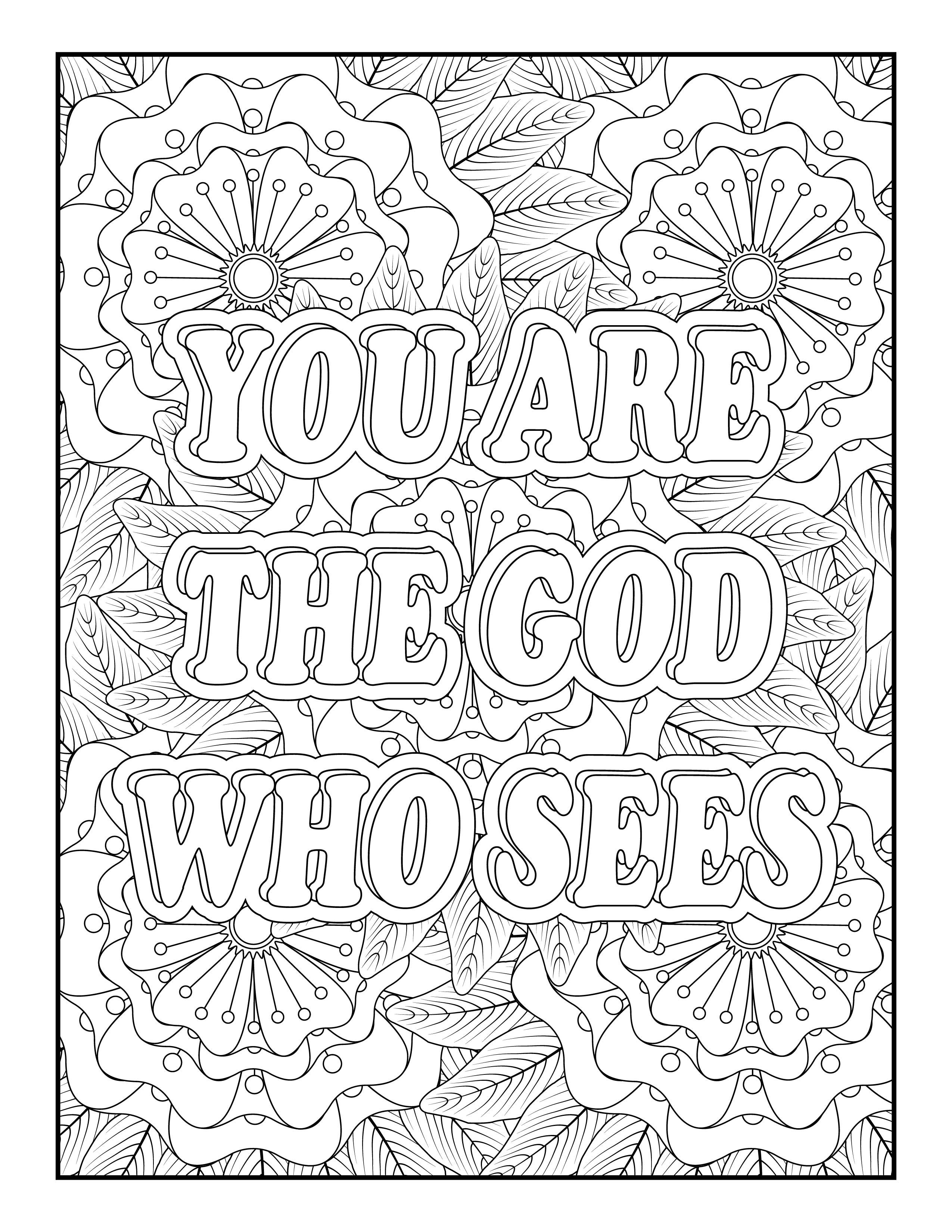 Mindful Coloring: A Therapeutic Stress-Relief Coloring Book for Adults
