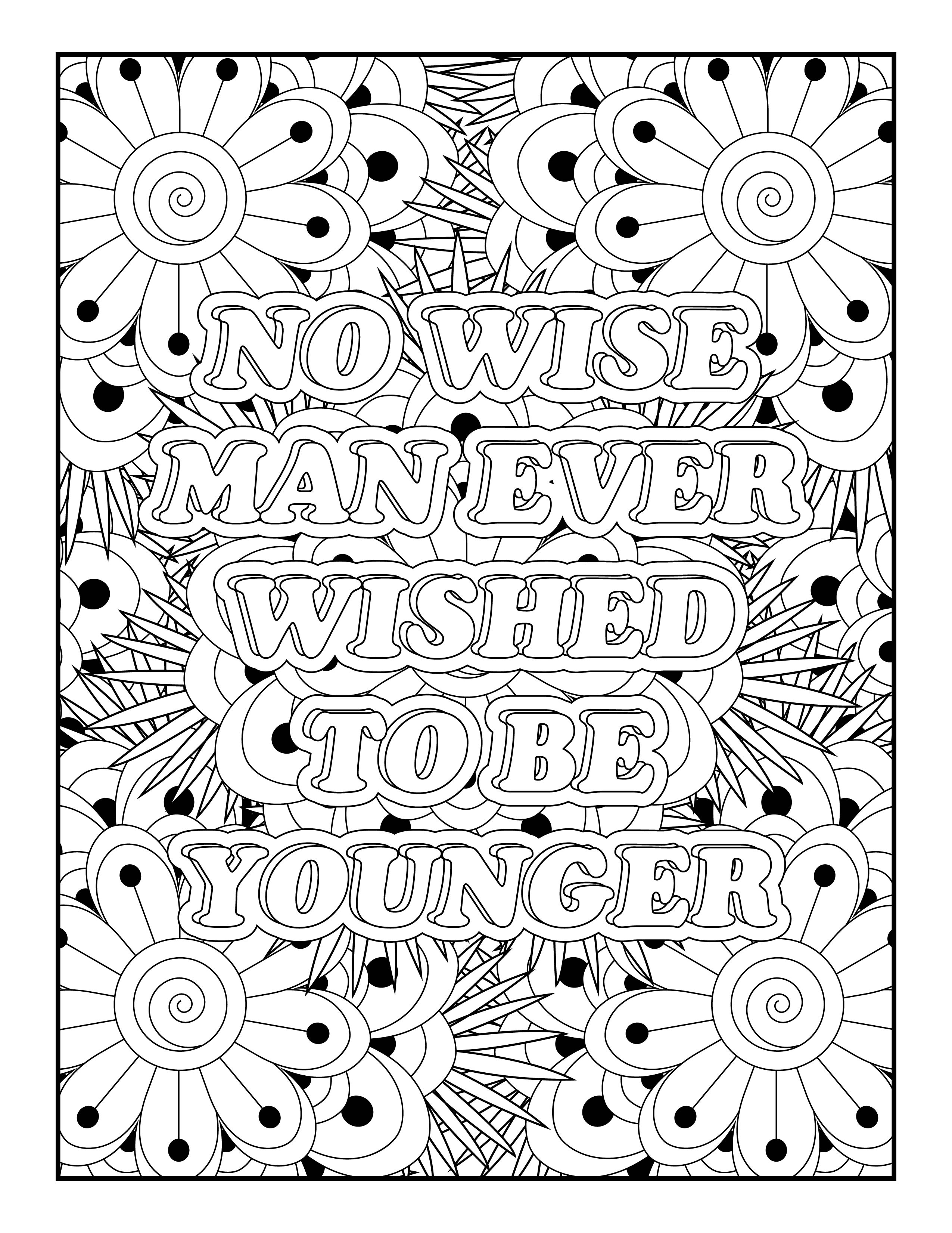Mindful Coloring: A Therapeutic Stress-Relief Coloring Book for Adults