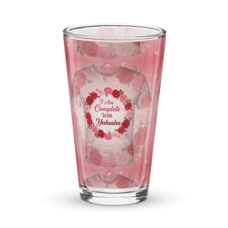 Shaker pint glass