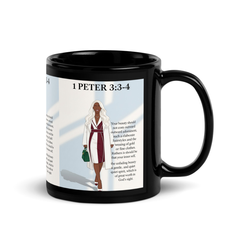 Black Glossy Mug