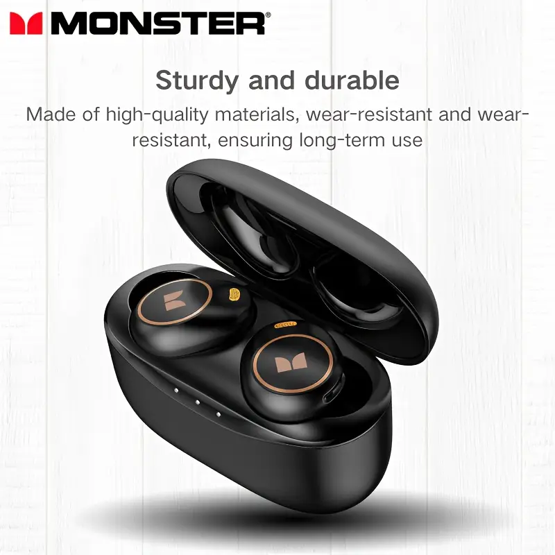 Monster Wireless Earphones – Powerful Sound with Premium Style