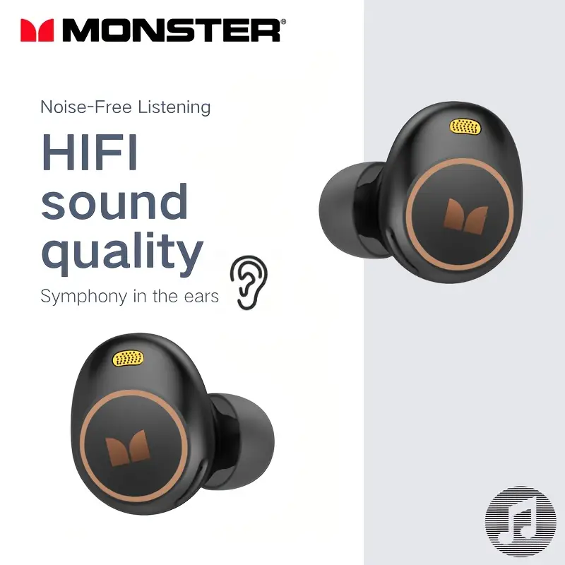 Monster Wireless Earphones – Powerful Sound with Premium Style
