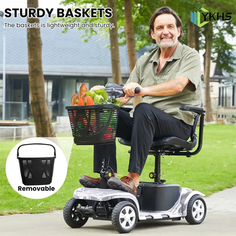 Premium Mobility Solution: 4-Wheel Electric Scooter for Enhanced Independence!