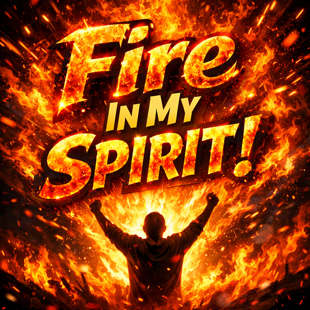 Fire In My Spirit Digital ArtThe Yahushua Collection: Anthems of Eternal Devotion.