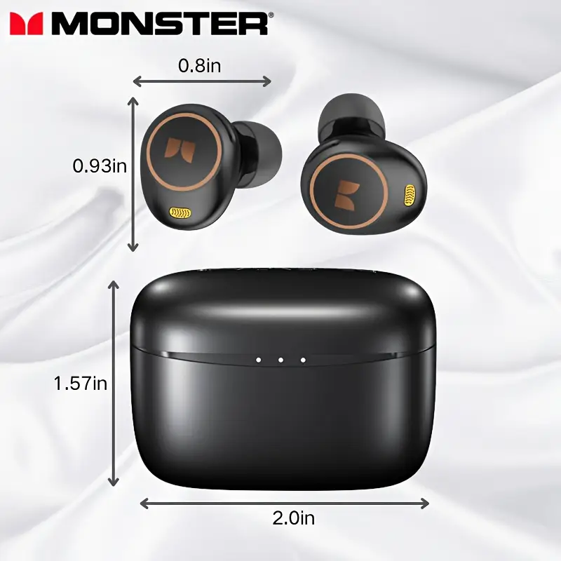 Monster Wireless Earphones – Powerful Sound with Premium Style