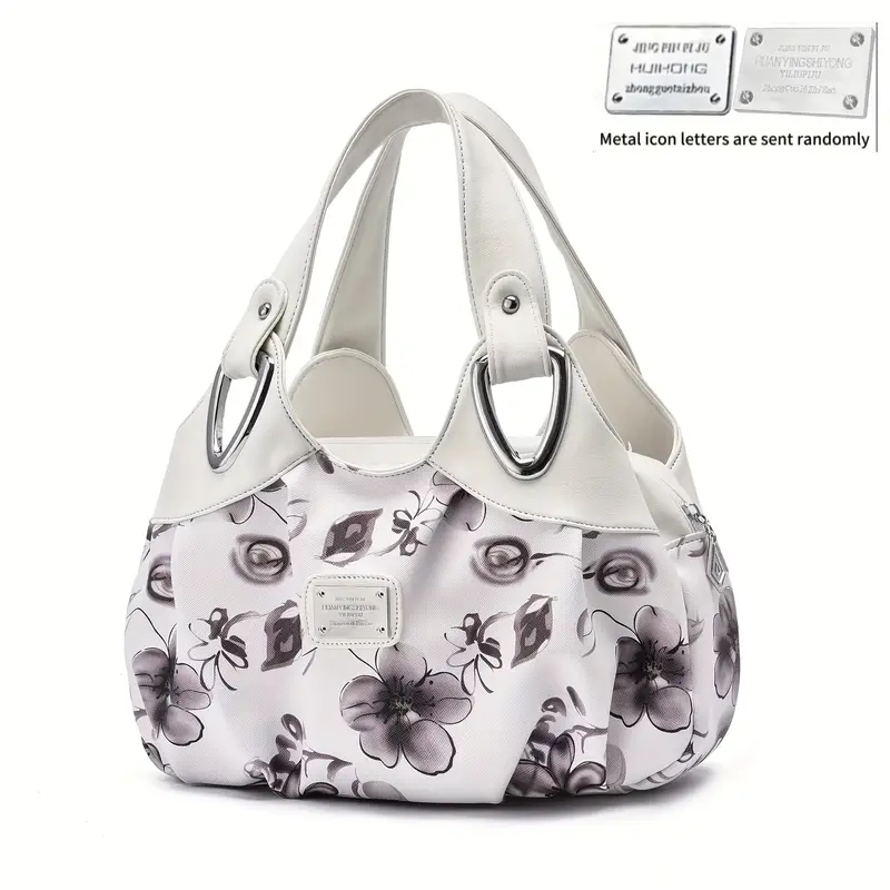 Elegant & Practical: The 2024 Floral Tote Bag for Everyday Sophistication!
