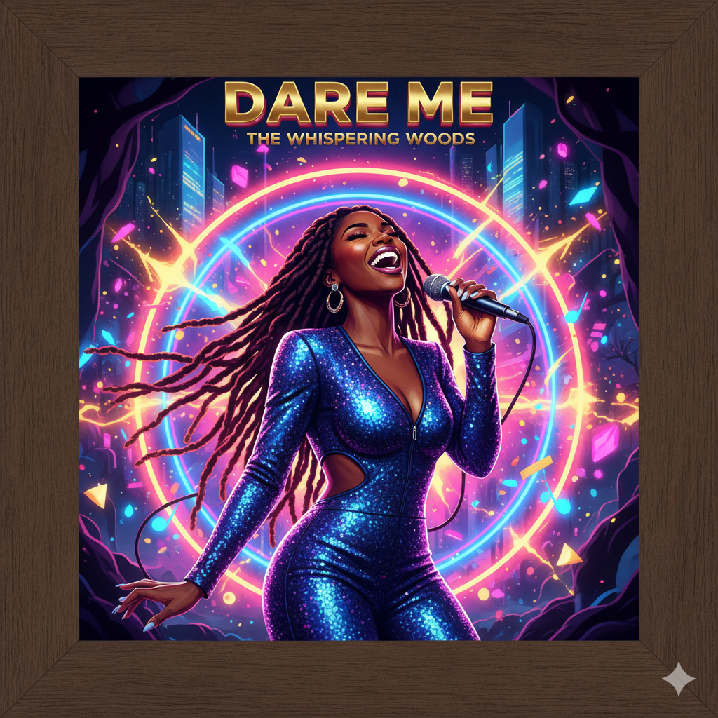 Dare Me! Branded Music & Album Art Print.