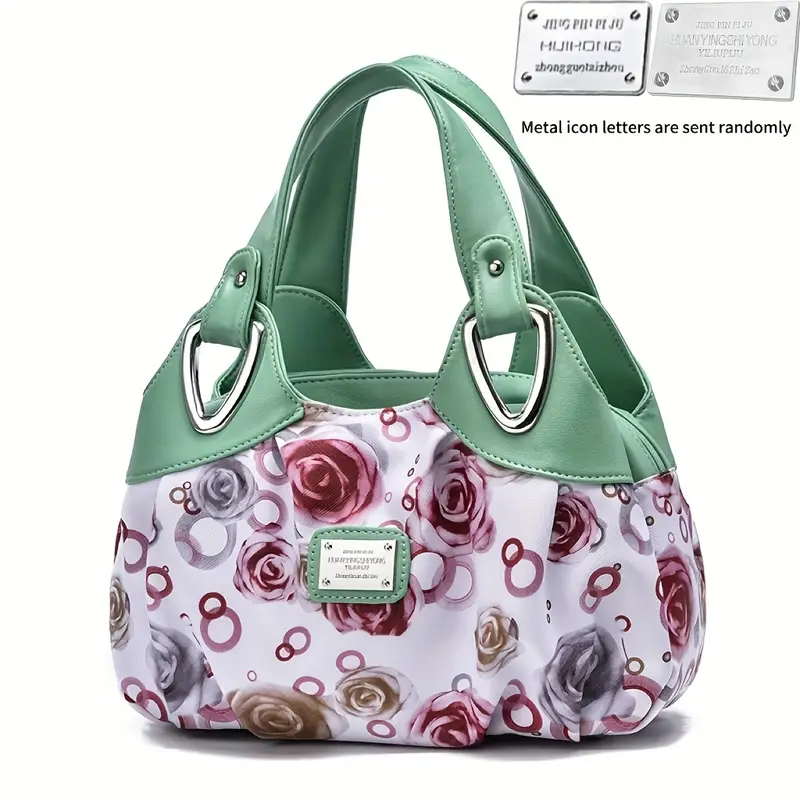 Elegant & Practical: The 2024 Floral Tote Bag for Everyday Sophistication!