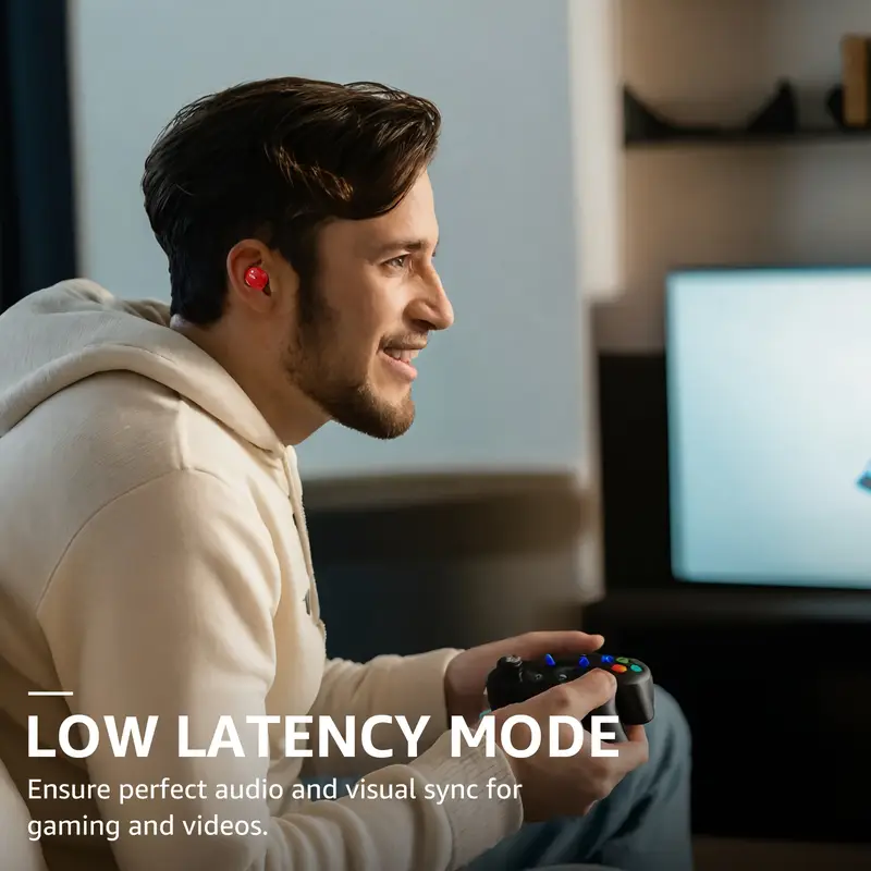 Next-Gen AI Earbuds: Smart Noise-Canceling with 6-Mic HD Calls & 59-Hour Playback