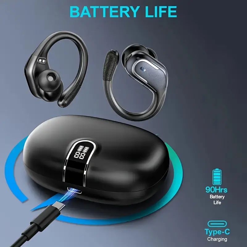 New Wireless Earbuds for Running & Sports – Secure Fit & Pure Bass Sound