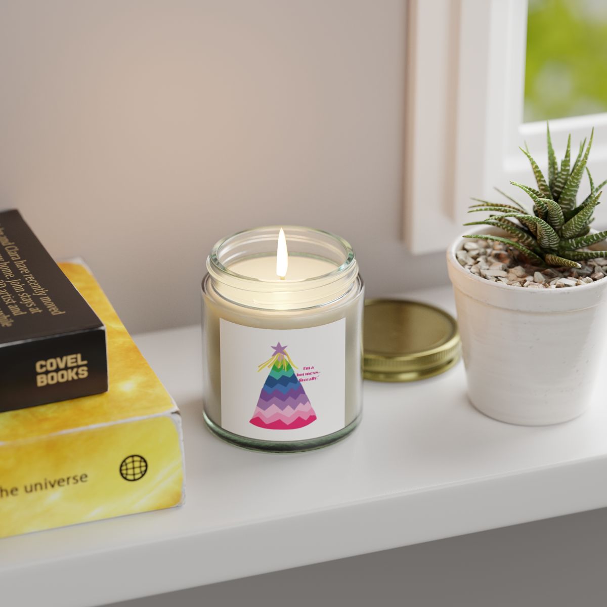 Birthday Cake Scented Soy Candle 
