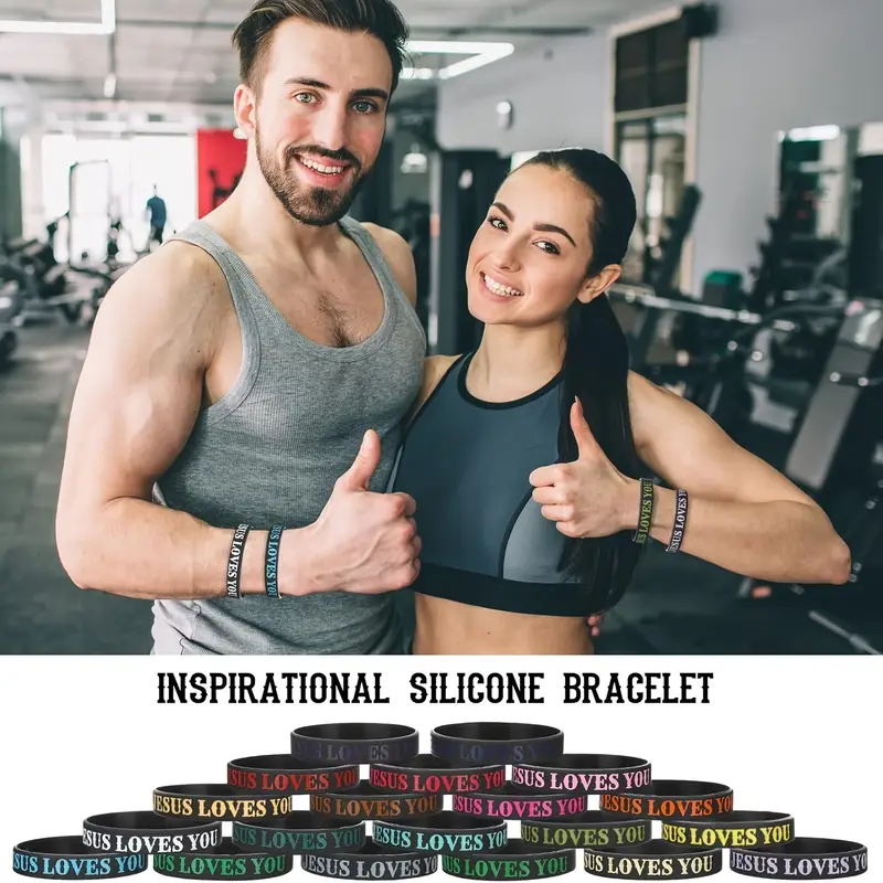 Strength in Contrast: Inspirational Black & Colorful Plastic Band Bracelets