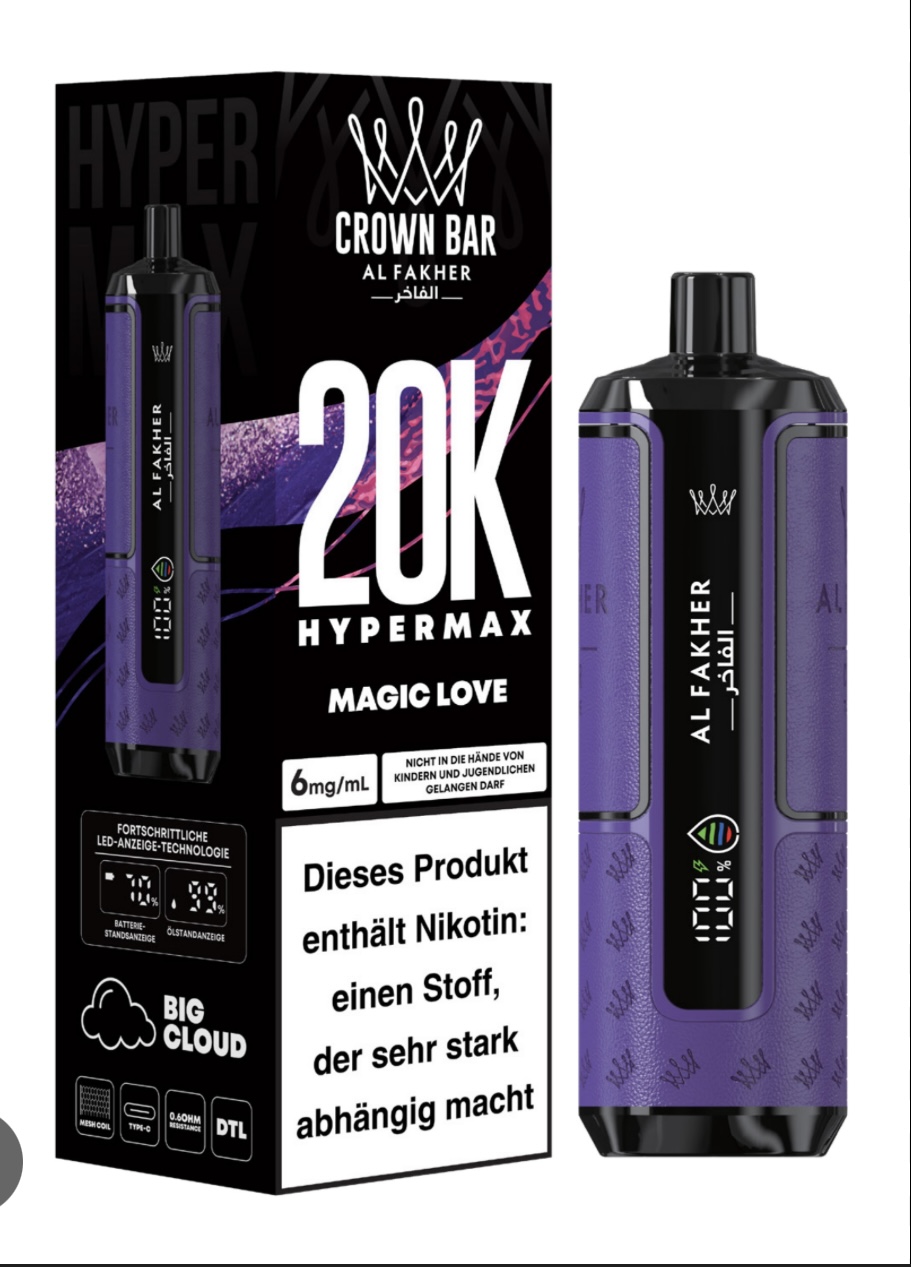 Crown Bar 20K Hypermax Magic Love